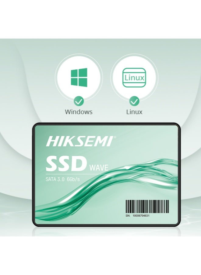 هيكسيمي محرك أقراص الحالة الصلبة الداخلي HIKSEMI بسعة 512 جيجابايت بتقنية 3D NAND، مقاس 2.5 بوصة، SATA III، بسرعة تصل إلى 530 ميجابايت/ثانية - Image 4